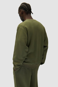 Arte Antwerp - Heart Crewneck Sweater - Green Pullover Arte Antwerp
