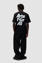 Laden Sie das Bild in den Galerie-Viewer, Arte Antwerp - Arte For All T-Shirt - Black T-Shirts Arte Antwerp

