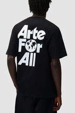 Laden Sie das Bild in den Galerie-Viewer, Arte Antwerp - Arte For All T-Shirt - Black T-Shirts Arte Antwerp
