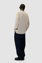 Laden Sie das Bild in den Galerie-Viewer, Arte Antwerp - Pixel Front Knit Sweater - Cream Pullover Arte Antwerp
