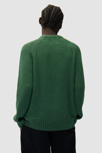 Arte Antwerp - Pixel Front Knit Sweater - Green Pullover Arte Antwerp