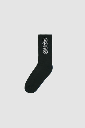 Arte Antwerp - Circle Logo Socks - Black Accessoires Arte Antwerp