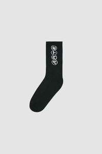 Arte Antwerp - Circle Logo Socks - Black Accessoires Arte Antwerp
