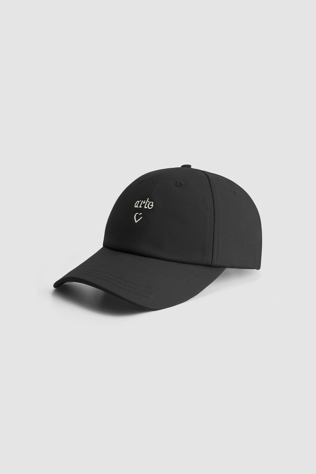 Arte Antwerp - 2025 Heart Logo Cap - Black Accessoires Arte Antwerp