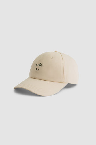 Arte Antwerp - 2025 Heart Logo Cap - Cream Accessoires Arte Antwerp