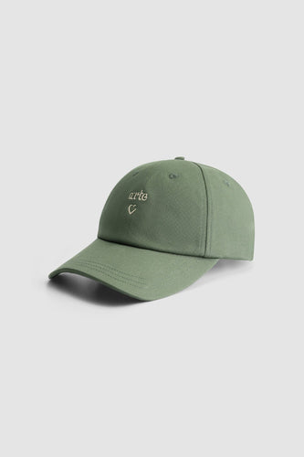 Arte Antwerp - 2025 Heart Logo Cap - Green Accessoires Arte Antwerp