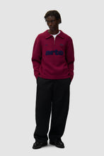 Laden Sie das Bild in den Galerie-Viewer, Arte Antwerp - Polo Sweatshirt - Bordeaux Pullover Arte Antwerp
