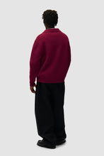 Laden Sie das Bild in den Galerie-Viewer, Arte Antwerp - Polo Sweatshirt - Bordeaux Pullover Arte Antwerp
