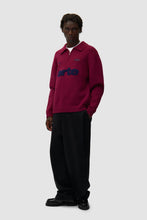 Laden Sie das Bild in den Galerie-Viewer, Arte Antwerp - Polo Sweatshirt - Bordeaux Pullover Arte Antwerp
