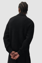 Laden Sie das Bild in den Galerie-Viewer, Arte Antwerp - Stencil Zip Cardigan - Black
