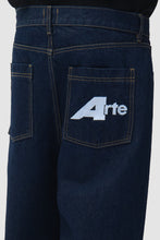 Laden Sie das Bild in den Galerie-Viewer, Arte Antwerp -Big A Uniform Denim Pants - Denim
