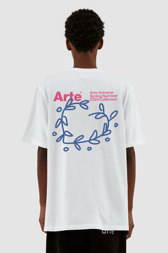 Arte Antwerp - Teo Back Heart T-Shirt - White T-Shirts Arte Antwerp