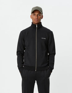 Les Deux - Ballier Track Jacket - Black Sweatshirts Les Deux