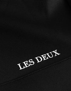 Les Deux - Ballier Track Jacket - Black Sweatshirts Les Deux