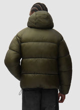 Laden Sie das Bild in den Galerie-Viewer, Arte Antwerp - Ripstop Hooded Puffer - Green Jacken Arte Antwerp
