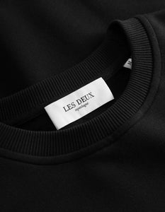 LES DEUX - Blake Sweatshirt - BLACK Sweatshirts Les Deux