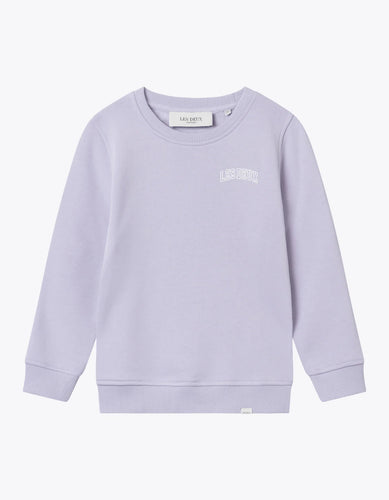 LES DEUX - Blake Sweatshirt - Light Orchid/White Sweatshirts Samsøe Samsøe