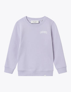 LES DEUX - Blake Sweatshirt - Light Orchid/White Sweatshirts Samsøe Samsøe