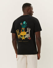Laden Sie das Bild in den Galerie-Viewer, Les Deux - Bruno Café T-Shirt - Black T-Shirts Les Deux
