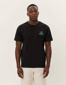 Les Deux - Bruno Café T-Shirt - Black T-Shirts Les Deux