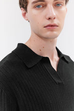 Laden Sie das Bild in den Galerie-Viewer, Elvine - Bryen Polo Shirt - Black T-Shirts Elvine
