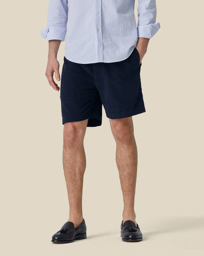 Portuguese Flannel - Cord Shorts - Navy Hosen Portuguese Flannel