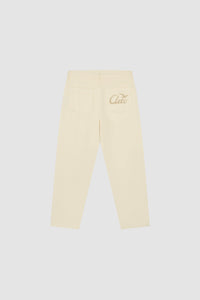 Arte Antwerp - Back Bird Pants - Cream Hosen Arte Antwerp