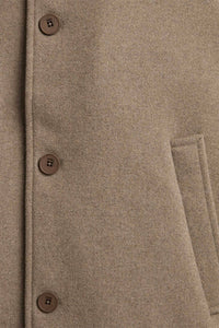 Elvine - Ciaran Mantel - Beige Melange Jacken Elvine