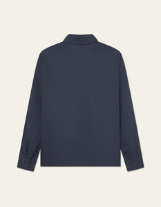 Les Deux - Como Cotton Coach Jacket - Dark Navy Jacken Les Deux