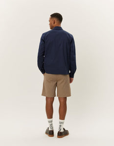 Les Deux - Como Cotton Coach Jacket - Dark Navy Jacken Les Deux