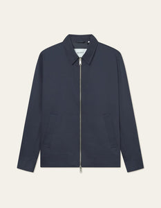 Les Deux - Como Cotton Coach Jacket - Dark Navy Jacken Les Deux