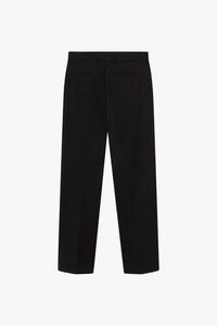 Les Deux - Como Reg Suit Pants - Black Hosen Les Deux