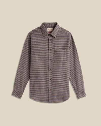 Portuguese Flannel - Dylan - Blue/Bordeaux Hemden Portuguese Flannel