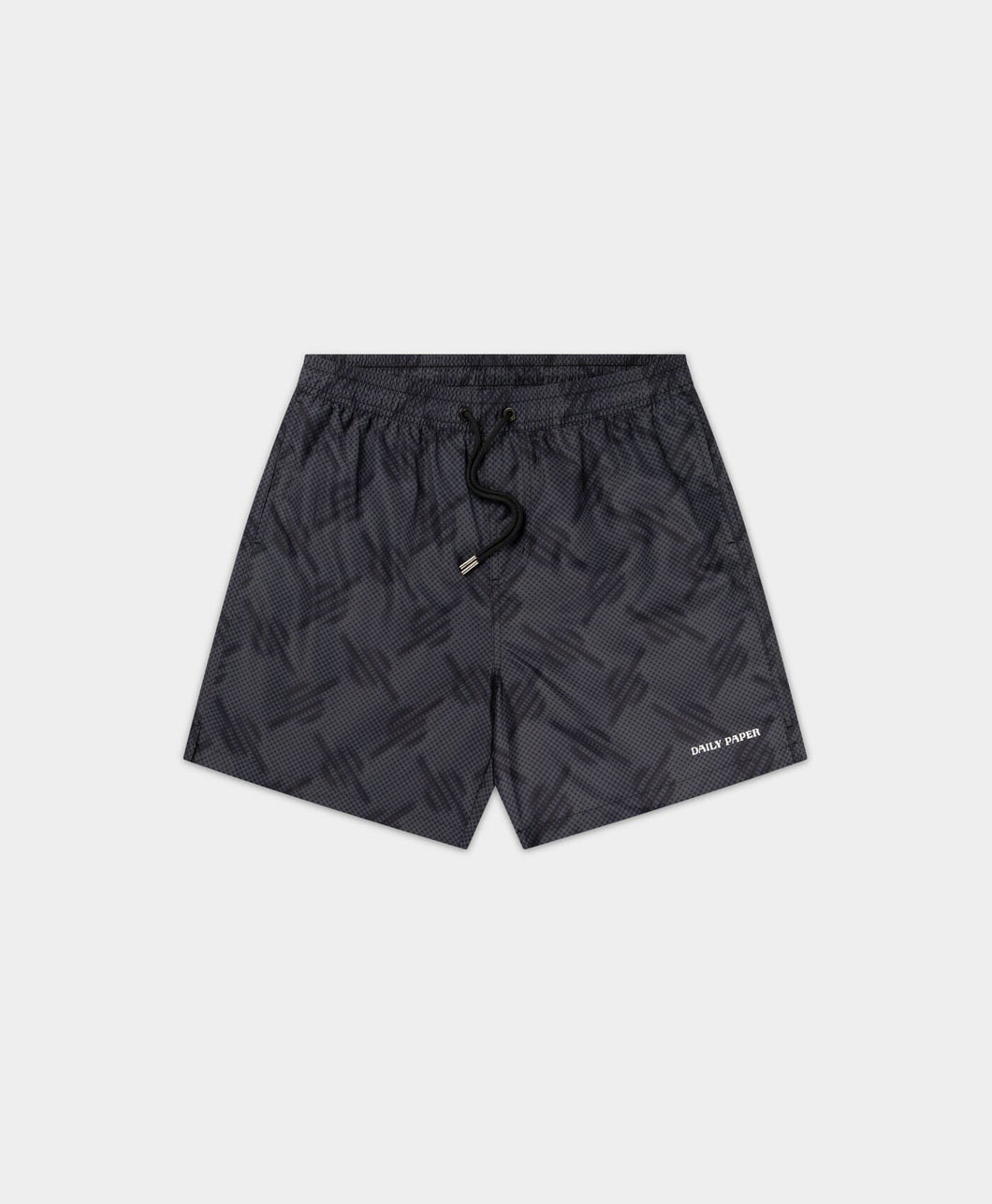 Daily Paper - Dotted Monogram Swimshorts - Black Hosen Daily Paper