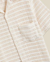 Laden Sie das Bild in den Galerie-Viewer, Portuguese Flannel - Drove Knit Shirt - Cream Hemden Portuguese Flannel
