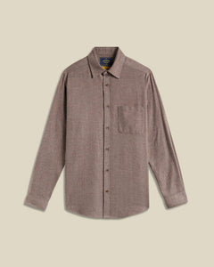 Portuguese Flannel - Espiga Hemd - Brown Hemden Portuguese Flannel