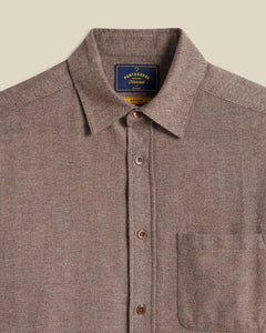 Portuguese Flannel - Espiga Hemd - Brown Hemden Portuguese Flannel