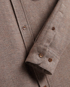 Portuguese Flannel - Espiga Hemd - Brown Hemden Portuguese Flannel