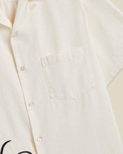 Laden Sie das Bild in den Galerie-Viewer, Portuguese Flannel - Embroidery Face Shirt - Cream Hemden Portuguese Flannel
