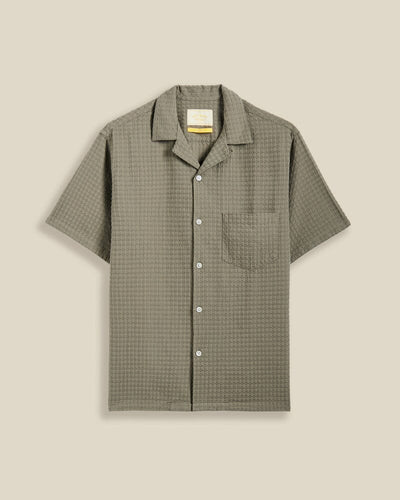 Portuguese Flannel - Favo Shirt - Khaki Hemden Portuguese Flannel