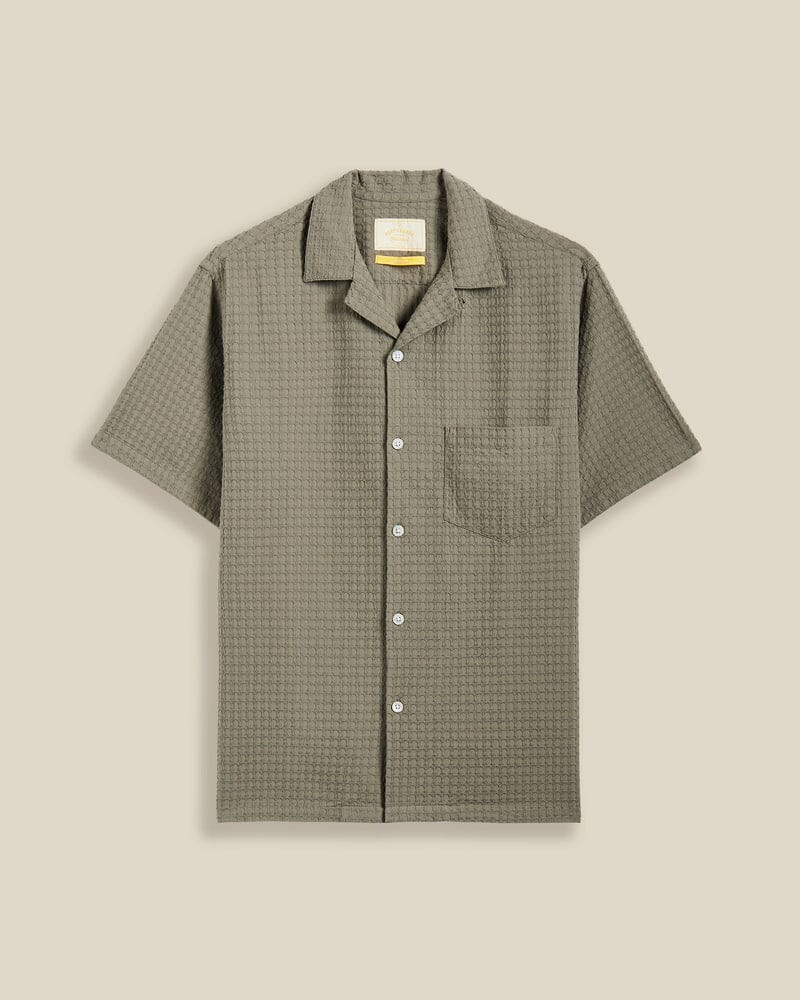 Portuguese Flannel - Favo Shirt - Khaki Hemden Portuguese Flannel