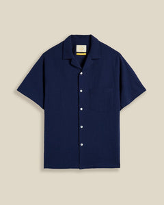 Portuguese Flannel - Flamé Shirt - Navy Hemden Portuguese Flannel