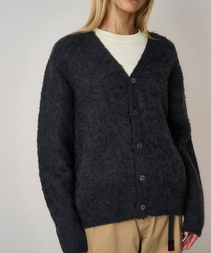 Gramicci - Mohair Cardigan - Charcoal Sweatshirts Gramicci
