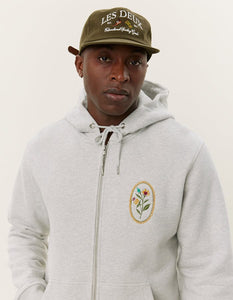 Les Deux - Geoffroy Zipper Hoodie - Snow Melange Sweatshirts Les Deux