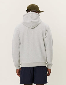 Les Deux - Geoffroy Zipper Hoodie - Snow Melange Sweatshirts Les Deux