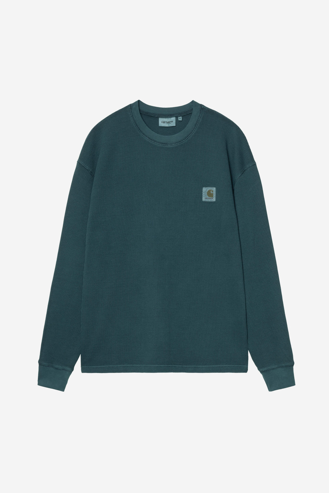 Carhartt WIP - L/S Vista Waffle Sweatshirt - Deep Lagoon Sweatshirts Carhartt WIP