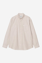 Laden Sie das Bild in den Galerie-Viewer, Carhartt - L/S Cassel Shirt - Peanut Stripe Hemden Carhartt WIP

