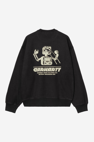 Carhartt WIP - Wiptopia Sweatshirt - Black Sweatshirts Carhartt WIP