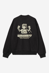 Carhartt WIP - Wiptopia Sweatshirt - Black Sweatshirts Carhartt WIP
