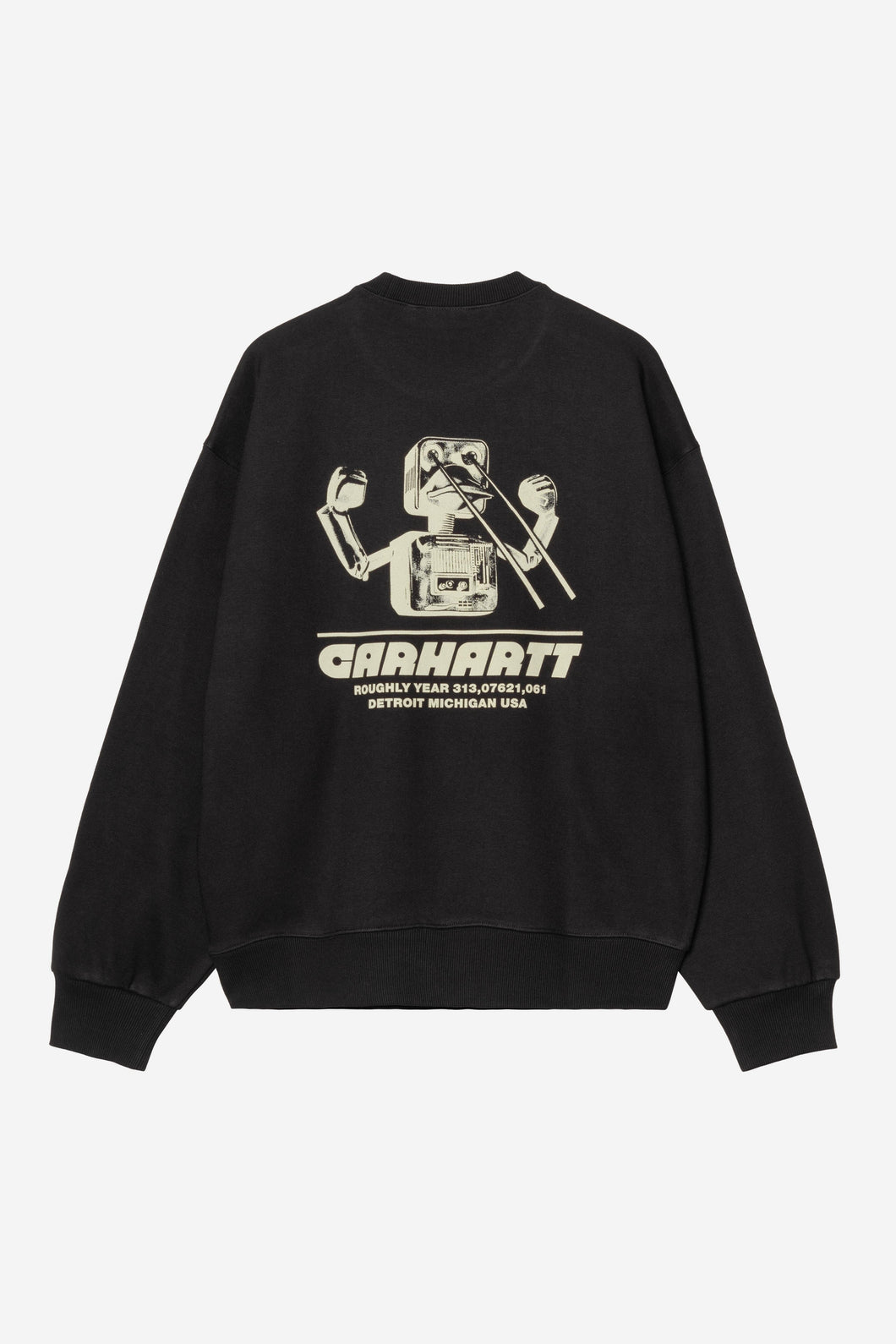 Carhartt WIP - Wiptopia Sweatshirt - Black Sweatshirts Carhartt WIP